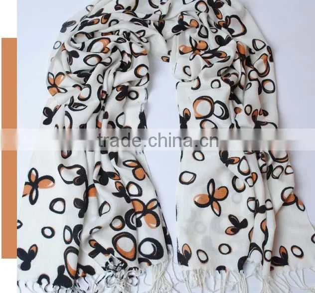 Fashion printing pashmina scarf 09