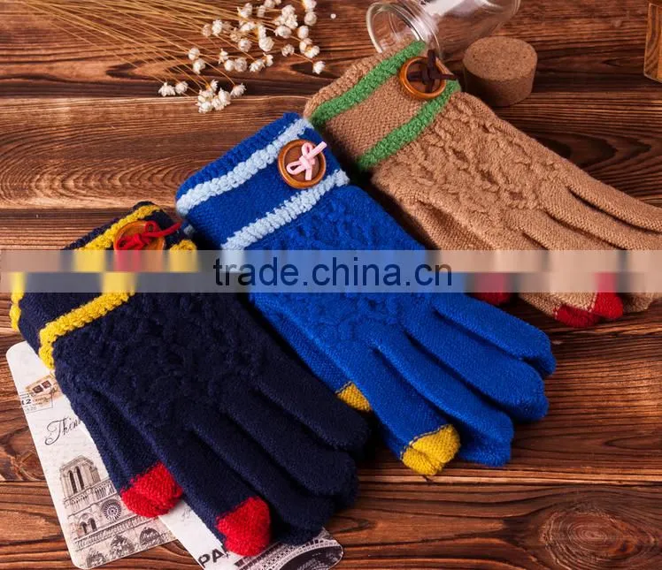 Best Sellers Cute Flower Touch Screen Gloves For Girls For Christmas 2015