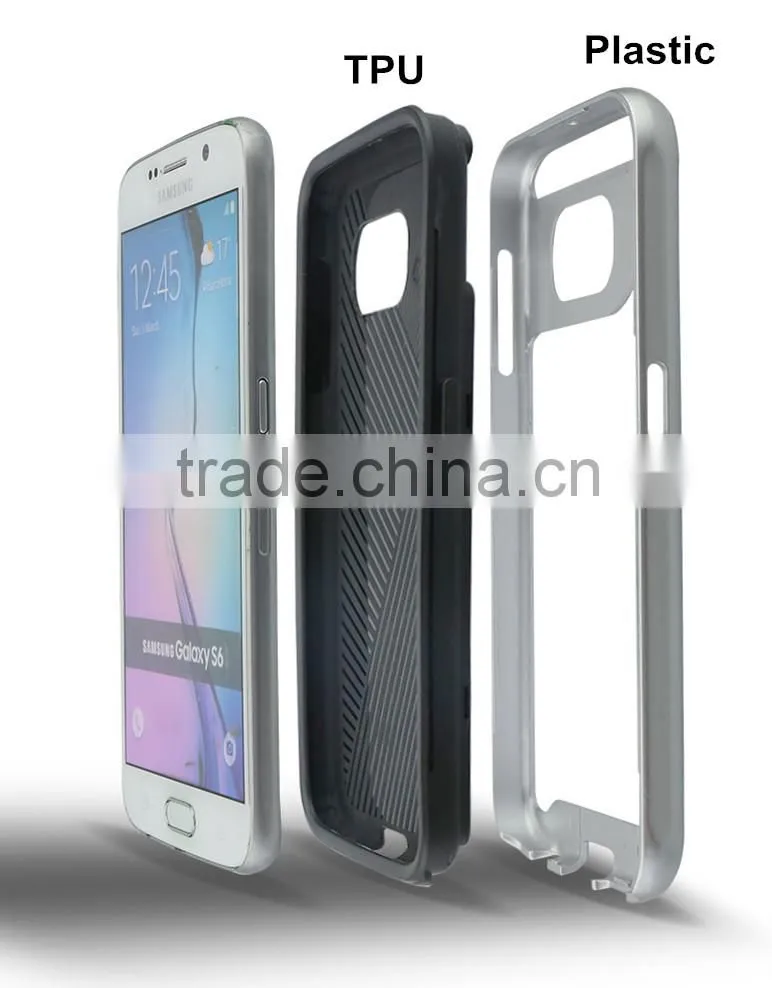 New Iron Man Armor Case For Samsung Galaxy S6 Edge,High Quality Protective New Armor Case For Samsung Galaxy S6 Edge