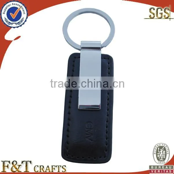 2013 new design promotional cute custom made leather keychains