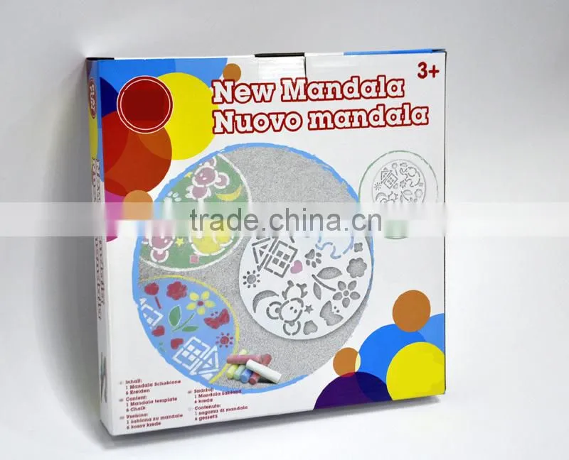 OUTDOOR SIDEWALK NEW MANDALAS CHALK STENCIL
