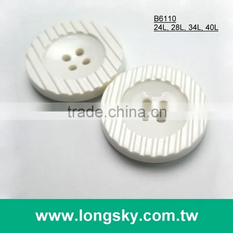 (#B6105) classic round edge 4 hole plastic button for boots decoration