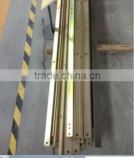 elevator door guide rail