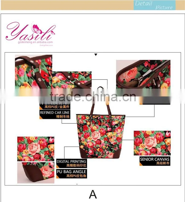 2015 chinese female tote bag female canvas tote bag lady canvas tote bag