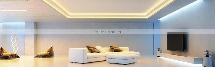 Al Mounting Channel Aluminium Profile With Opal Diffuser For LED Strip