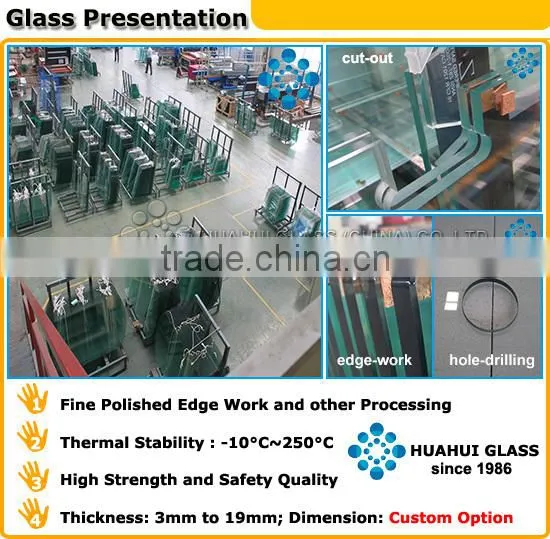 safety tempered glass manufacturer in China
