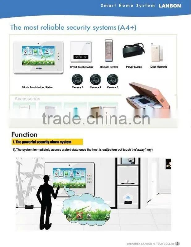 wireless home alarm system