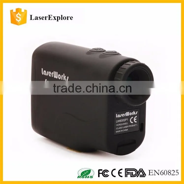 Upgraded Waterproof 600m Hunting rangefinder Camping Gear Golf Laser Rangefinder used