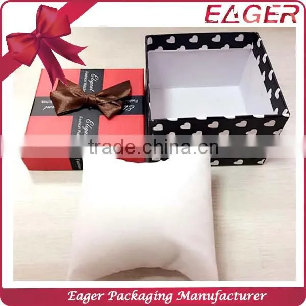 Watch paper box with lid, gift box paper for watch