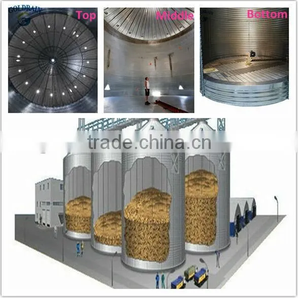 5t--10000t volume steel silo for grain storage