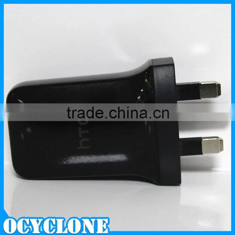 Universal 5V 1.5A UK 3 pin chargers home charger black