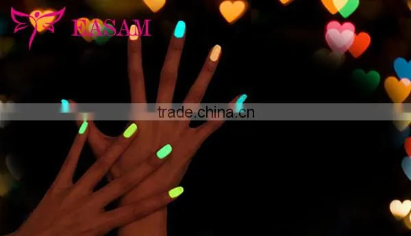 New arrival 7ml fluorescence nail polish/BK nail polish