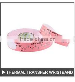 Profession zebra label printer transfer printing barcode wristband printer
