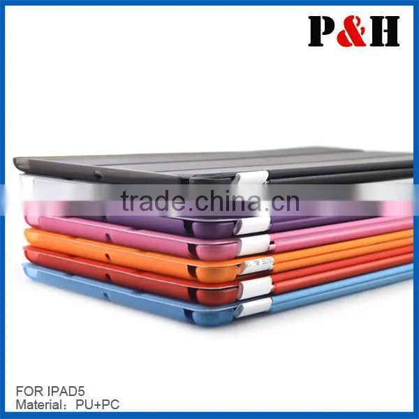 For iPad air Case, Leather Case For iPad air, PU Leather Stand Case For iPad air