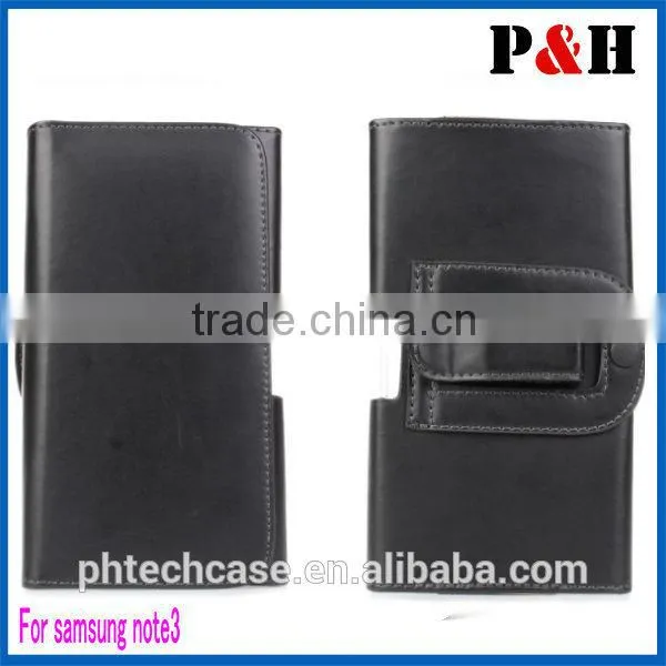For samsung galaxy S5 9600 Leather Holster Pouch Case Belt Clip