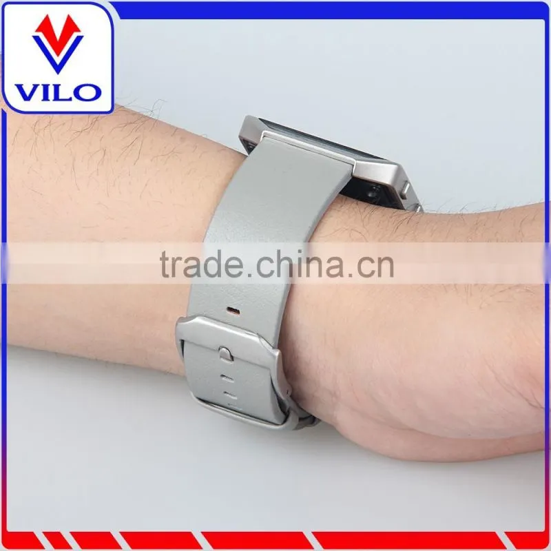 Wristband Bracelet Genuine Leather band for Fitbit Blaze