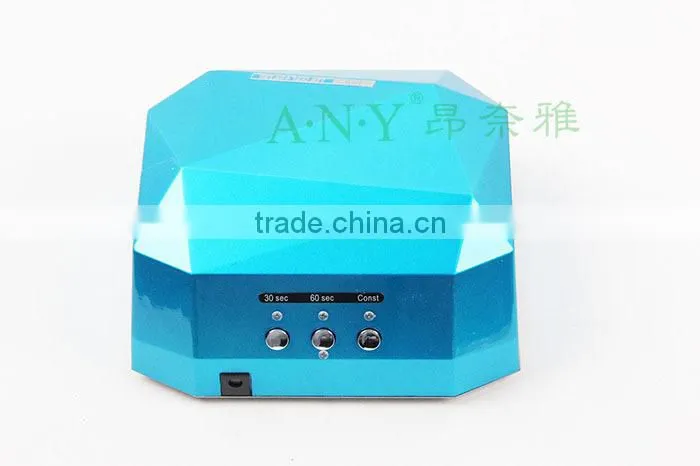 18W Nail Dryer (12WCCFL+6W Powerful LED )CCFL LED Nail Lamp Magnifying Lamp For Nail Art Led Nail Gel Polish Dryer