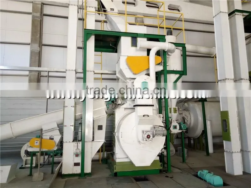 Wood pellet plant machine in energy saving equipment