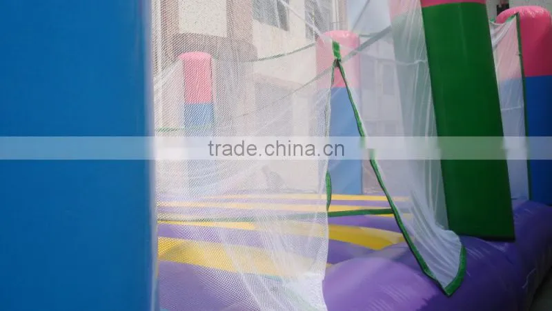 High quality PVC 0.55MM custom comemercial indoor cheap small inflatable bouncer for sale