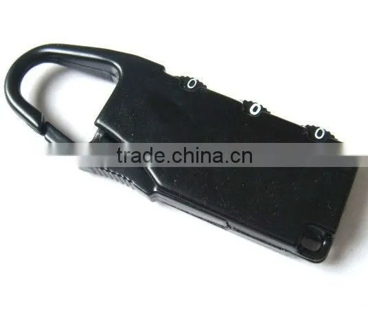 Resettable 3 Digit Padlock Combination Travel Luggage