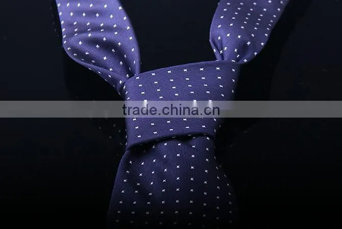 High Quality Classic Design Red/Purple Choose Dot Silk Necktie