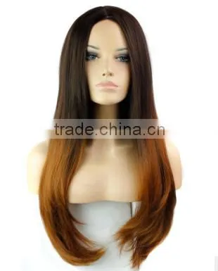 Short Kinky Curly Brown Wig