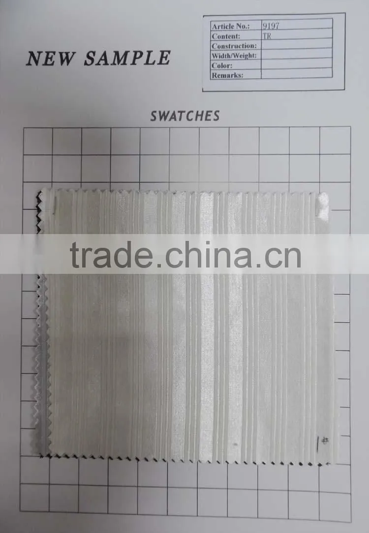 stock textile wholesale Jacquard TR suit fabric 68377