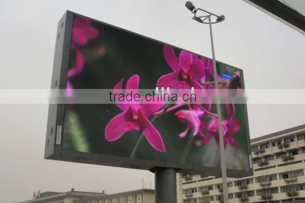 P10 double sides led display for outdoor