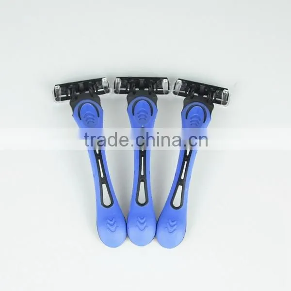 triple rubber handle system razor 2015