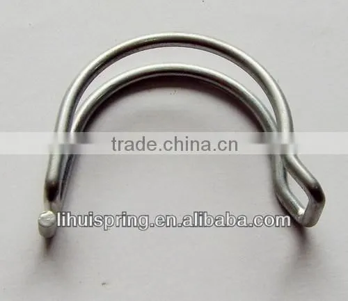 different shape spring clamps
