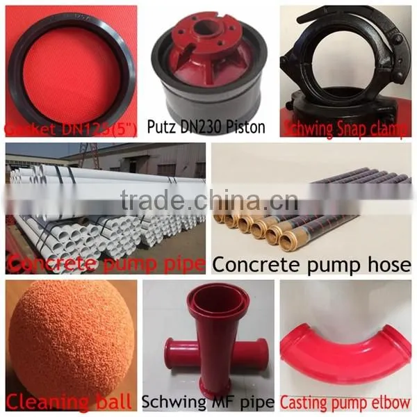 Concrete Pump spare parts for Putzmeister pump with best service