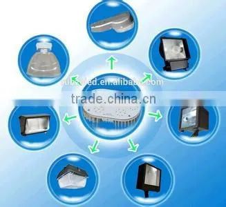 UL cUL DLC Listed 35W-400W Outdoor Luminaires LED Retrofit Kits 5 Years Warranty