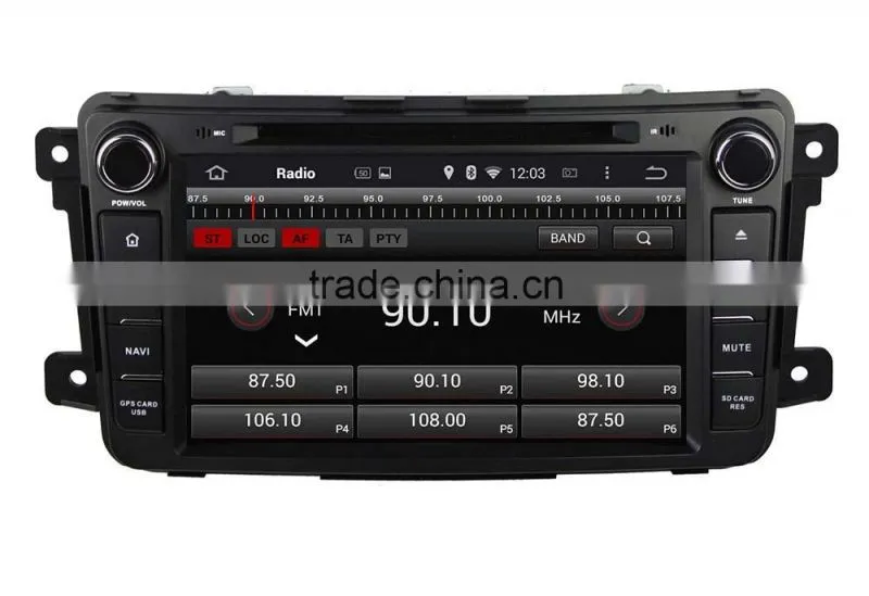 8 inch car entertainment system for CX-9 with quad core high definition
