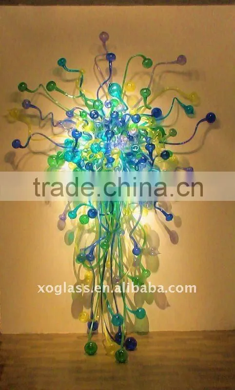 art glass wall decoration xo-0886 and hand blown glass wall decoration