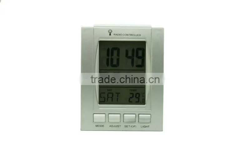 2013 NEW ARRIVAL promotional LCD REDIO CONTROLLED table clock RL142