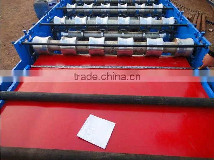 Roof Use and Steel Tile Type steel profile roll forming machine