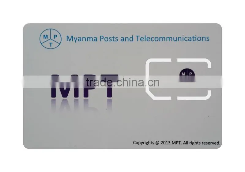 LTE MILENAGE Test (U)SIM Card - Mini-UICC
