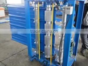 Full autotmatic hydraulic arch curving roof sheet roll forming machine