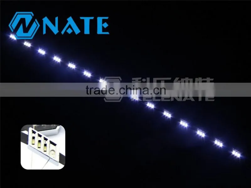 newest led light for car Dual Color Flexible Led Headlight Strip12v led factory lighting