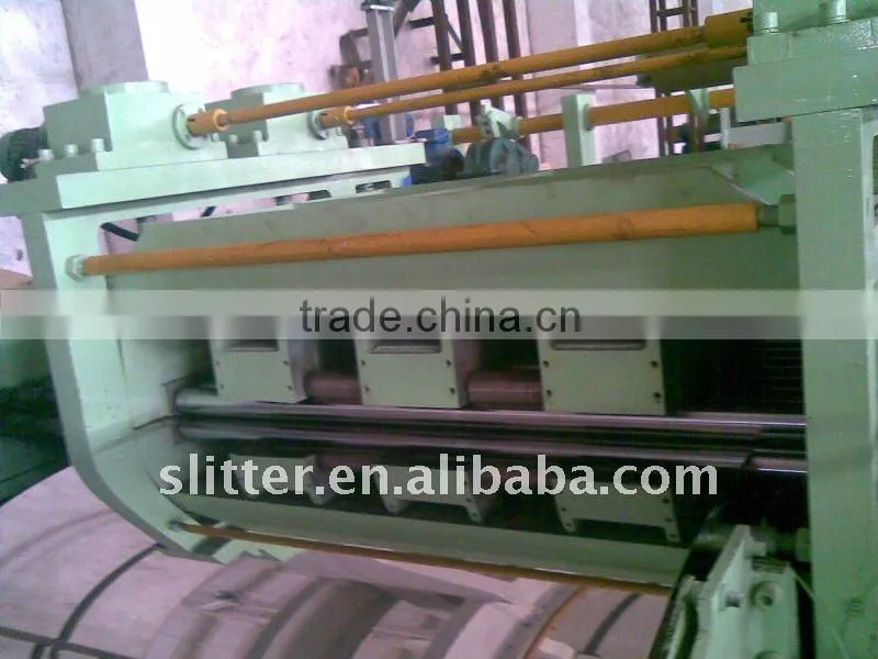 coil metal strips straightening and cut to length line