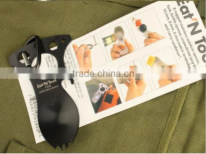 Hot selling OEM stainless steel multi-function spoon bottle opener UDTEK00238