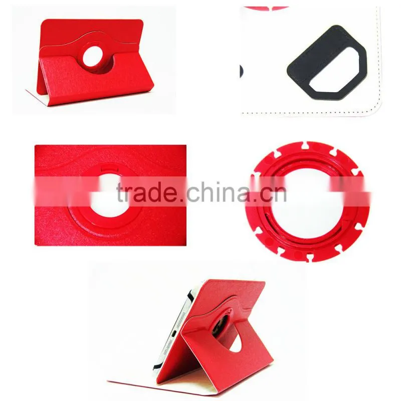 Hot selling four folder design 360 degree rotate universal rugged tablet case