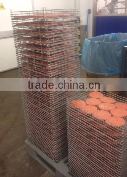 Food Industry Use Modern Style Stainless Steel Stack Basket
