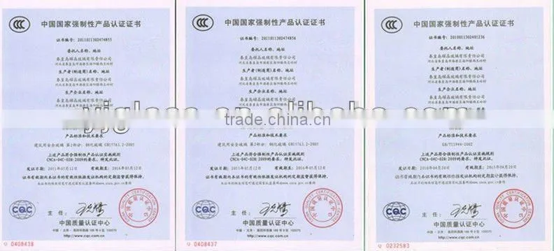10.38mm laminated glass tempered glass ISO&CCC&BV