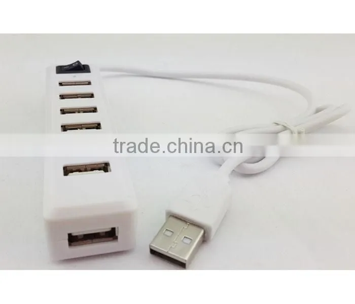 7 Port USB 2.0 hub High Speed USB Powered Hub Adapter For Desktop PC Laptop Mac Book