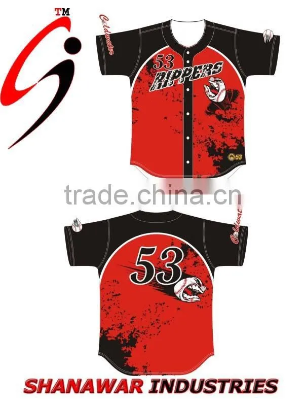 sublimation baseball uniform