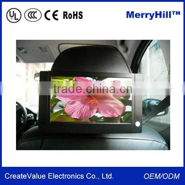 LCD Video Screen 10" 12" 15" 17" 19" 22" Roof/Ceiling Mounting Car Monitor
