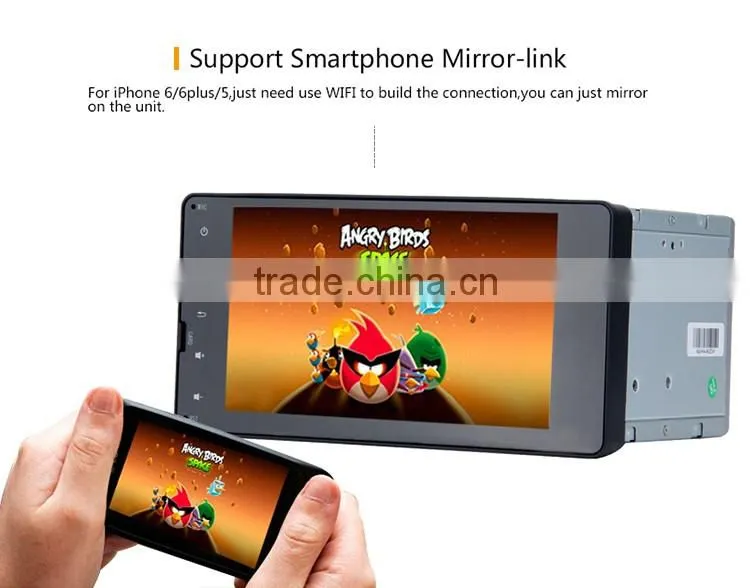 7 Inch 2 din Android touch Screen Black screen stereo sounds car gps dvd player OEM for MITSUBISHI OUTLANDER LANCER X ASX