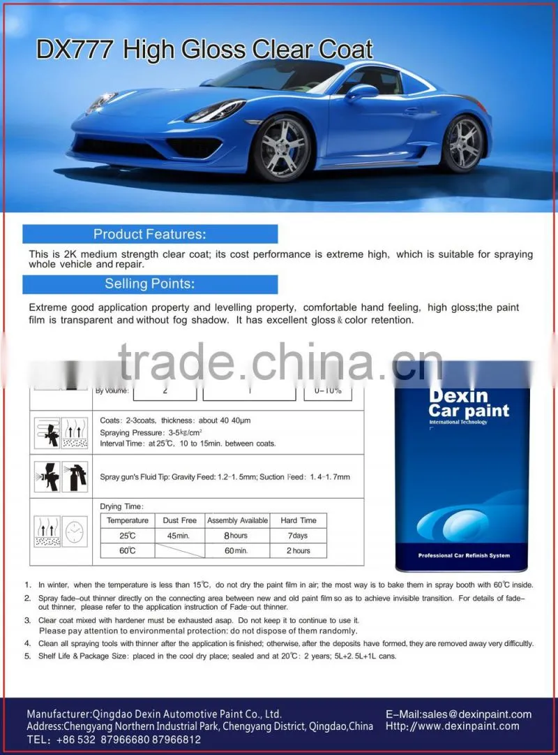 Chinese facory OEM paint