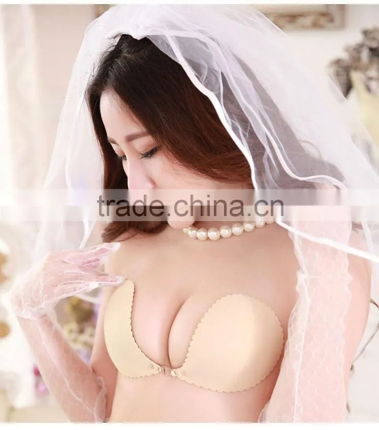 skin color adhesive bra